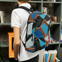 Load image into Gallery viewer, Backpack &quot;Black &amp; Blu&quot;
