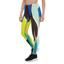 Load image into Gallery viewer, Women&#39;s Leggings &quot;Blu Jungle&quot;
