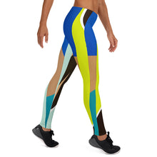 Load image into Gallery viewer, Women&#39;s Leggings &quot;Blu Jungle&quot;
