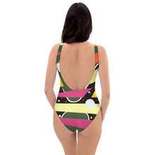 Load image into Gallery viewer, One-Piece Swimsuit &quot;Colors In Space&quot;
