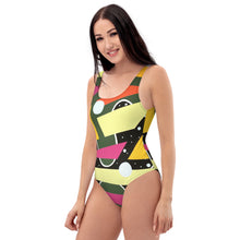 Load image into Gallery viewer, One-Piece Swimsuit &quot;Colors In Space&quot;
