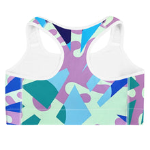 Load image into Gallery viewer, Sports Bra &amp; Legging SET &quot;Aqua Coral Sea&quot;
