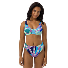 Load image into Gallery viewer, High-Waisted Bikini made with Recycled Material
