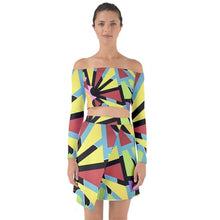 Load image into Gallery viewer, Off-Shoulder Top with Skirt SET &quot;Color Pop 2&quot;
