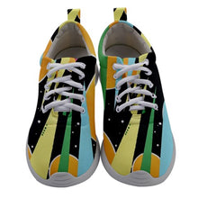 Load image into Gallery viewer, Women&#39;s Athletic Shoes- &quot;Tangerine Stripe&quot;
