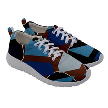 Load image into Gallery viewer, Women&#39;s Athletic Shoes - &quot;Black &amp; Blu&quot;
