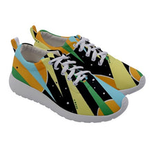 Load image into Gallery viewer, Women&#39;s Athletic Shoes- &quot;Tangerine Stripe&quot;
